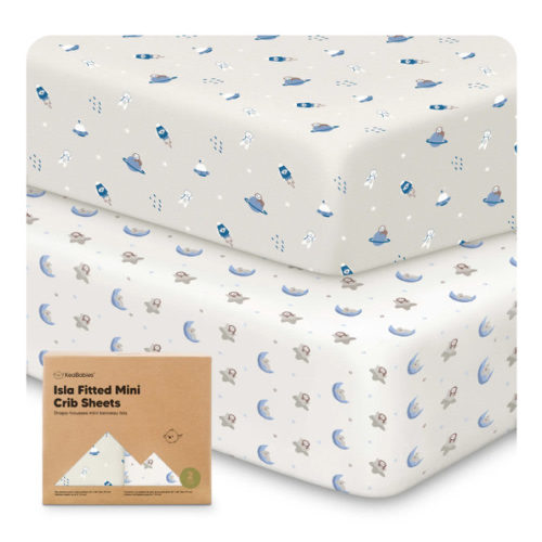 Isla Fitted Mini Crib Sheets