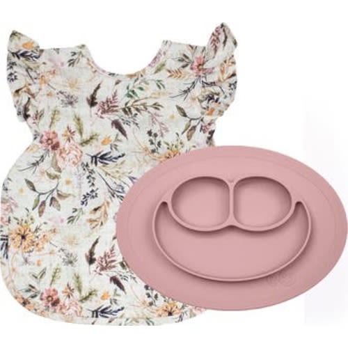 BapronBaby Delilah Floral Bapron & ezpz Mini Mat Bundle