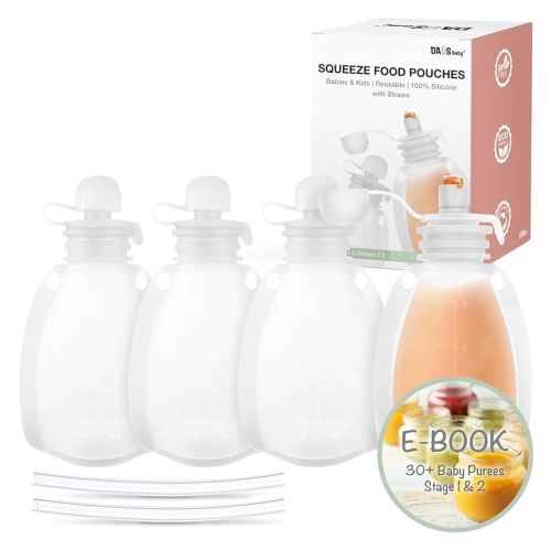 Reusable Baby Food Pouches (4 Pack)