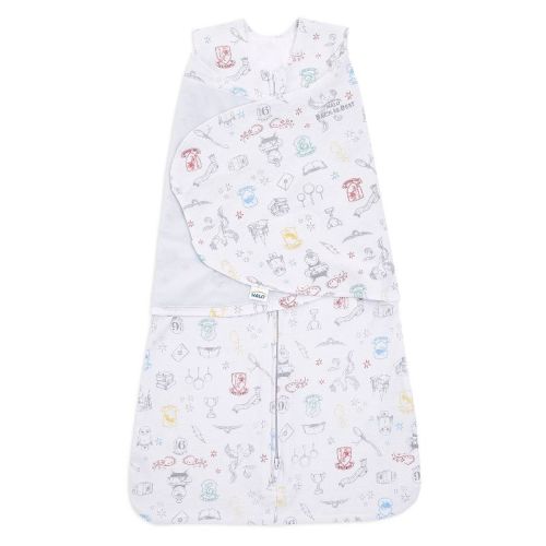 Halo Innovations 100% Cotton Sleepsack Swaddle Wrap - Newborn - Harry Potter Messenger