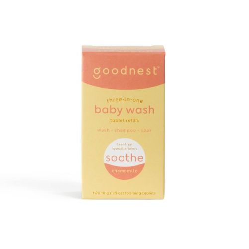Goodnest 3-in-1 Wash, Shampoo and Soak Tablet Refills - Soothe Chamomile - 12oz
