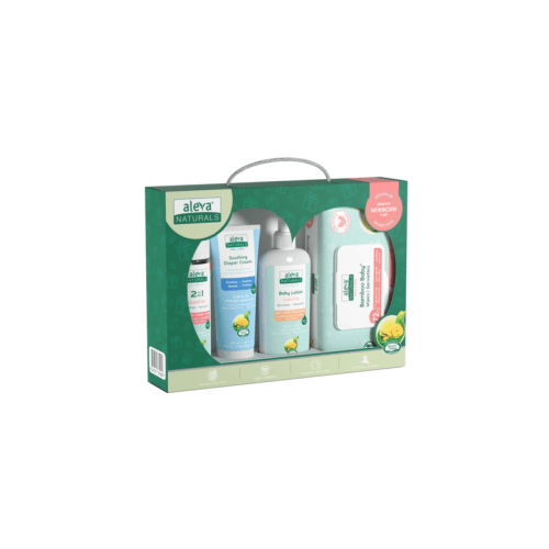 Aleva Naturals Newborn Sensitive Care Set