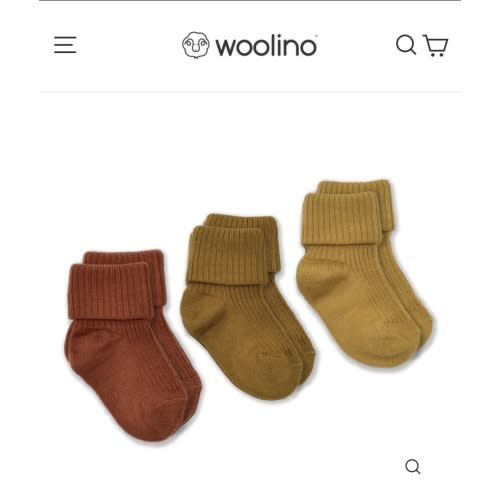 Wool Socks, Baby and Toddler, Terracotta