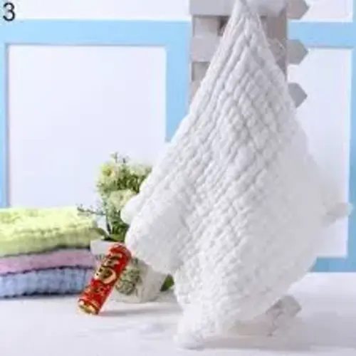 Baby Muslin Washcloths- Natural Organic Cotton Baby Wipes - Soft Newborn Baby Face Towel for Sensitive Skin- Baby Registry as Shower Gift, 10 Pack 10x10 inches By MUKIN (White) - Google Search
