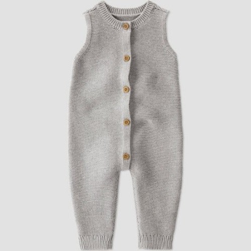Little Planet by Carter’s Baby Jumpsuit - Gray, Size: 12M