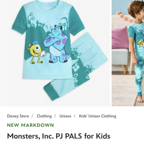 Monsters, Inc. PJ PALS for Kids | Disney Store
