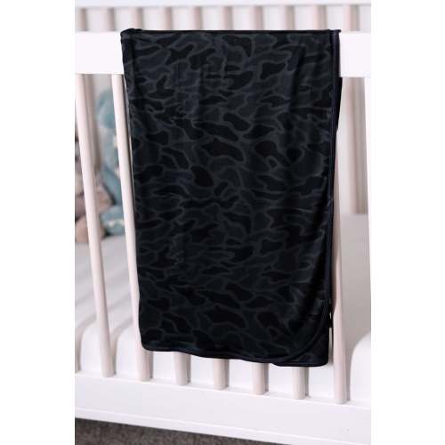 Baby Swaddle - Black Camo – BURLEBO