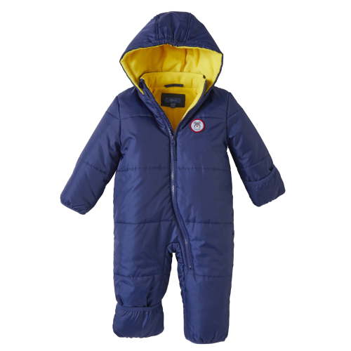 iXtreme Baby Boy's Snow Pram - Newborn Infant Hooded Bodysuit Bunting Snowsuit (3-24M)