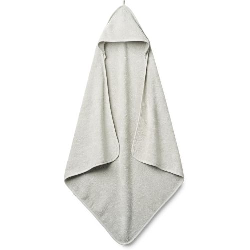 Baby Hooded Towel – Organic Cotton Baby Bath Towels – Baby Towels, Baby Bath Towels for Baby Boy, Baby Girl, 32" x 32" Super-Soft and Absorbent Baby Towels for Newborn (Pearl Grey)