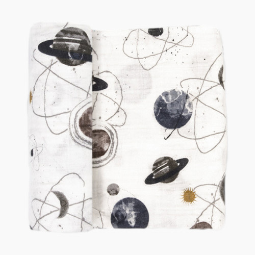 Little Unicorn Cotton Muslin Swaddle Blanket - Planetary
