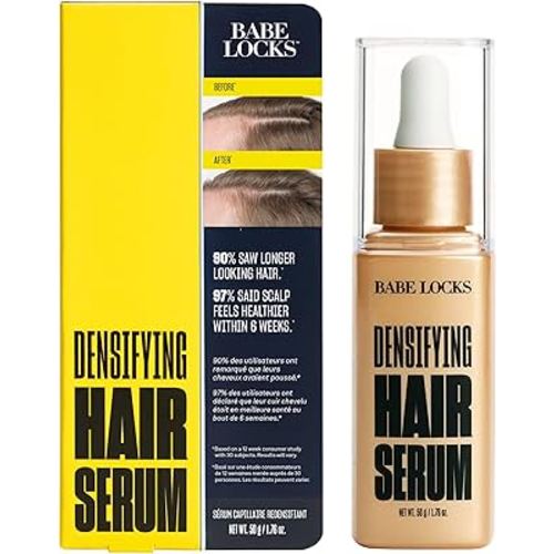 Babe Original Locks Hair Loss Densifying Hair Serum for Men and Women, Promotes Thickness in Thinning Hair