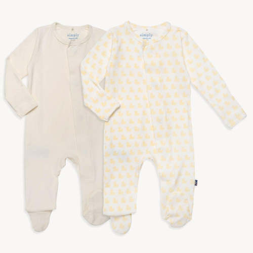 duckie duo cloudstretch™ magnetic footies | 2 set