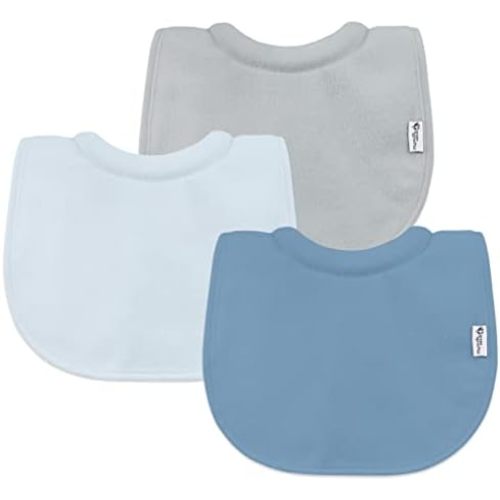 Green Sprouts Unisex Baby Stay-dry Milk-catcher Bibs (3 Pack)