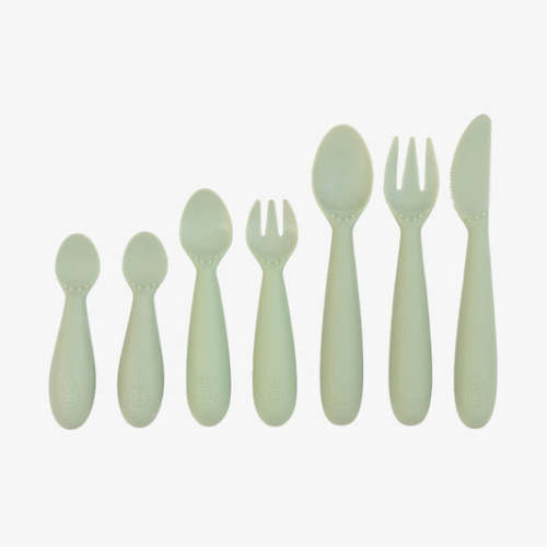 Developmental Utensil Set by ezpz / Spoon, Fork & Knife for Toddlers