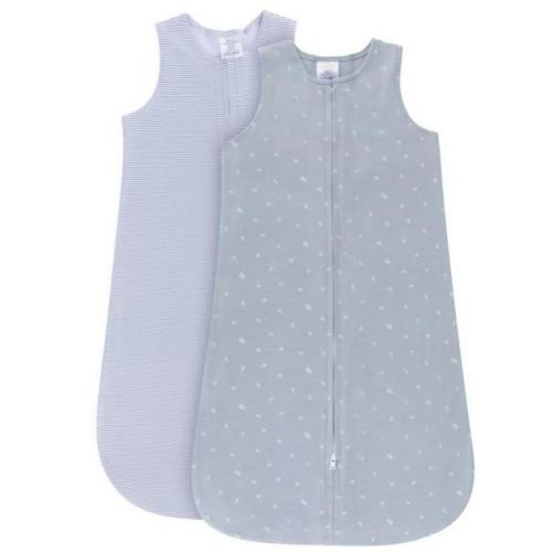 Ely's & Co. Baby Wearable Blanket - Baby Sleep Sack 100% Cotton 2 Pack