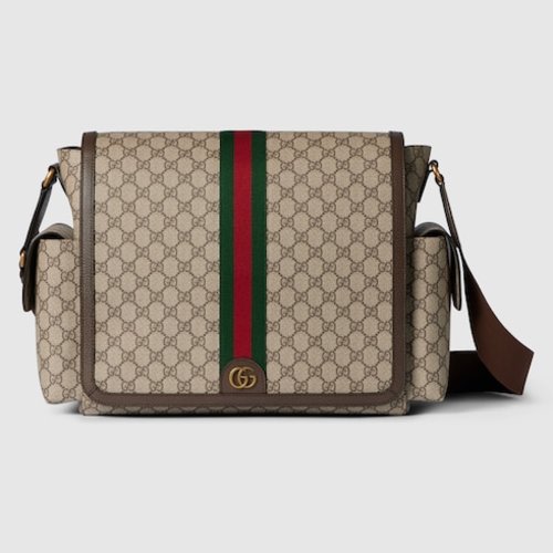 Large GG diaper bag