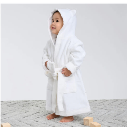 Essentials White Bathrobe