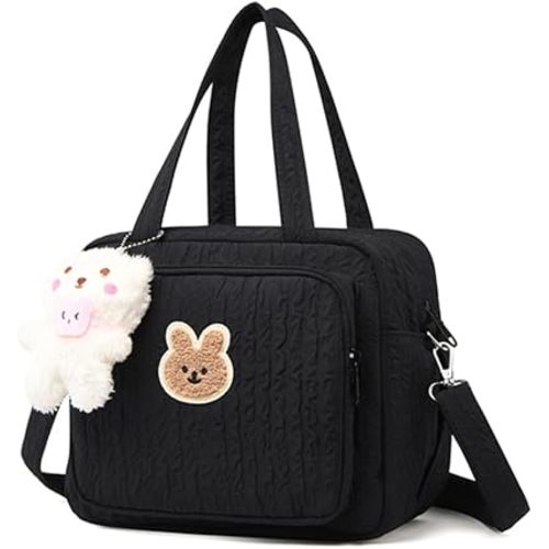 Lushandy Baby Diaper Bag Tote, Mommy Bag Cute Diaper Bags Crossbody Baby Bags for Girl Pañaleras Para Beb