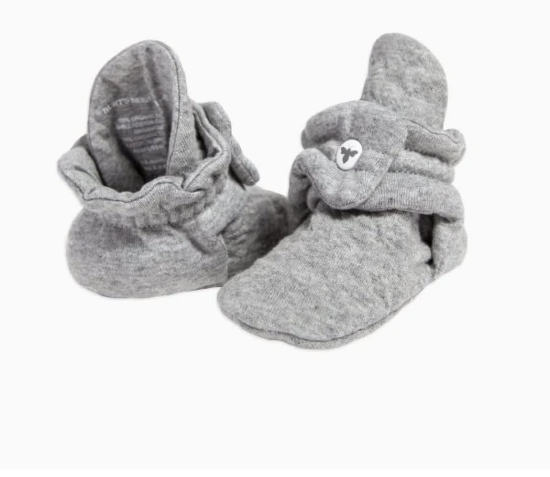 Quilted Bee Organic Cotton Baby Booties