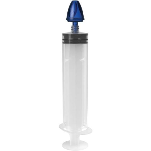 Ezy Dose Sinus and Allergy Relief Syringe | Nose Rinse for Home or Travel | Includes 50 Saline Packets