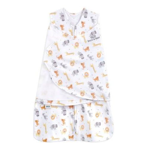 Halo Innovations Sleepsack 100% Cotton Swaddle Wrap - Heather Gray - S