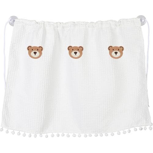 Lonuxi Car Side Window Sun Shade, Cute Blackout Car Window Shade Privacy Curtain for Baby, Automative UV Protection Window Shades with Suction Cup for Back Seat (Three Bears)