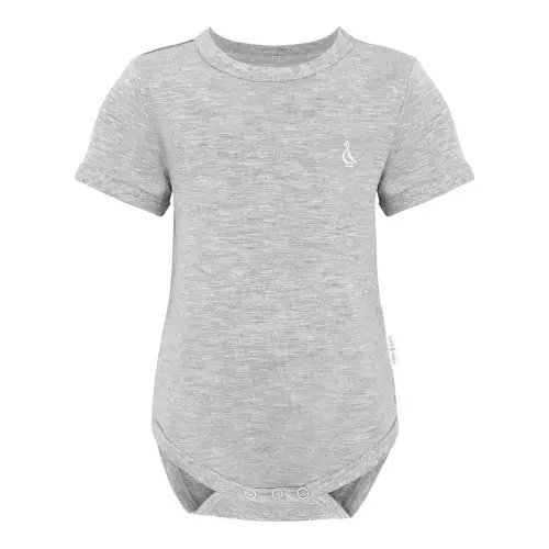 [GREY] Premium Cosy Baby Onesie – (3-6m) RAPH&REMY®