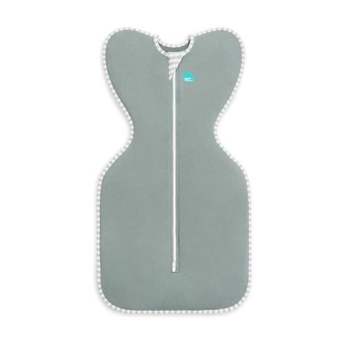 Love to Dream Swaddle UP, Baby Sleep Sack, Self-Soothing Swaddles for Newborns, Improves Sleep, Snug Fit Helps Calm Startle Reflex, New Born Essentials for Baby, 1.0 TOG, 5-8.5 lbs, Deep Olive
