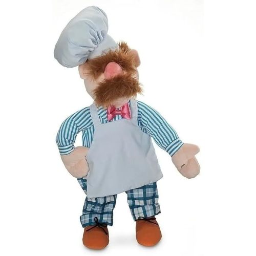 The Muppet Show Swedish Chef Plush Toy Doll 45cm, White