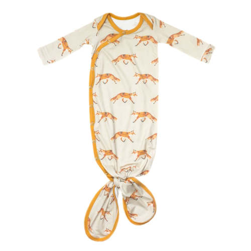 Newborn Knotted Gown - Swift