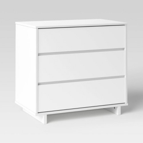 Modern 3 Drawer Dresser - Room Essentials™, Color: White