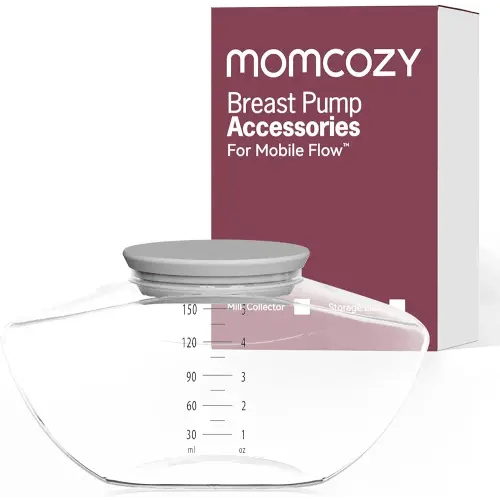 Momcozy Original Mobile Flow | M9 Replacement Accessories, Original M9 Breastfeeding Parts, 1 PC (Storage Bottle)
