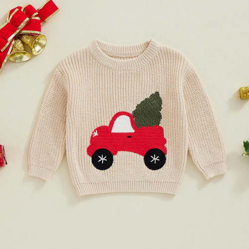 Red Truck Christmas Sweater
