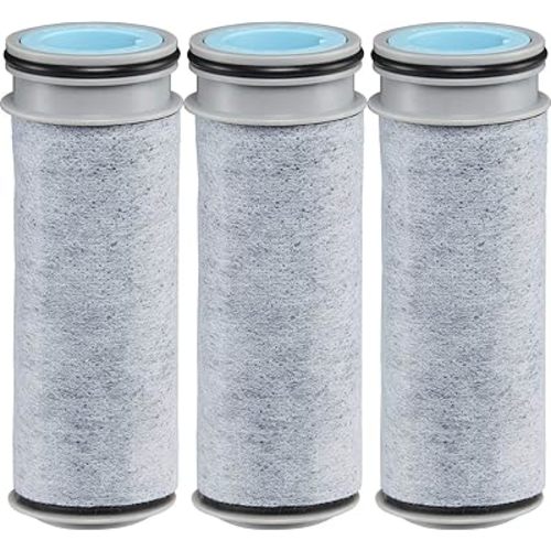Brita Stream Water Filter Replacements for Stream Pitchers and Dispensers, Lasts 2 Months, Reduces Chlorine Taste and Odor, 3 Count