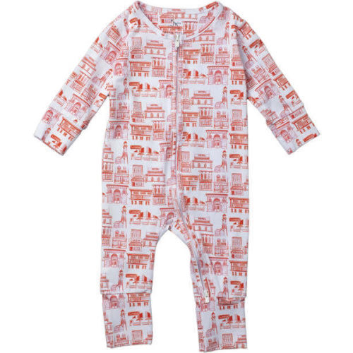 Double Zip One-Piece, Sites and Shops Red - Moon Breeze Mercantile | Maisonette