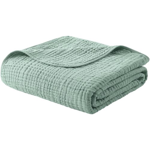 Yoofoss Muslin Blanket 100% Cotton Throw Summer Blanket Large 50" x 60