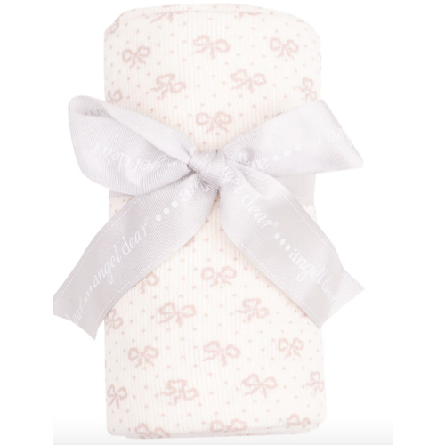 Swaddle Blanket - Vintage Mini Bows