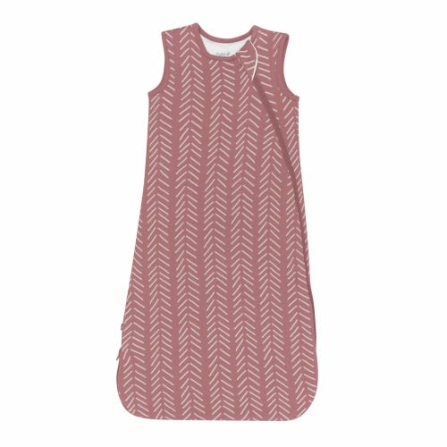 Sleep Bag in Dusty Rose Herringbone 1.0