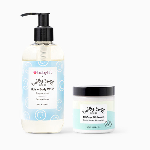 Tubby Todd Tubby Todd x Babylist Skincare Basics Gift Set - Fragrance Free