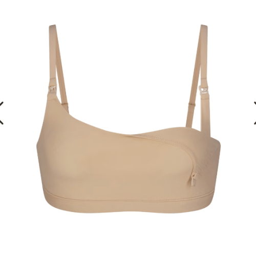 FITS EVERYBODY MATERNITY NURSING SCOOP BRALETTE | CLAY