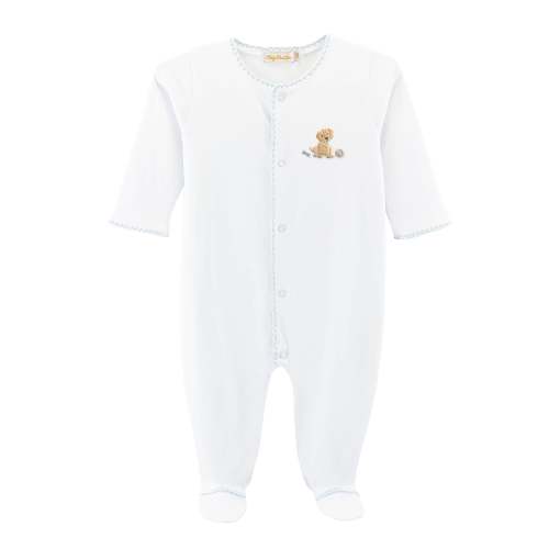 Embroidered Footie, Puppy