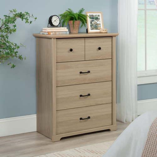 Mainstays Harrington 4 Drawer Dresser, Washed Oak Finish