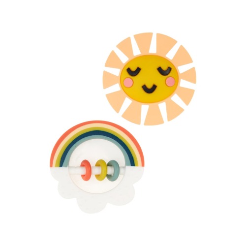 Little Rainbow Teether Toy Set