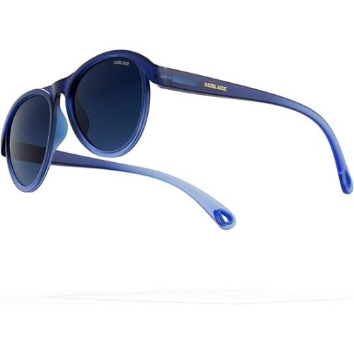 Kids Polarized Sunglasses for Boys Girls Skin Feel TR90 Youth Teen Beach Travel Outdoor Glasses for Ages 5-13