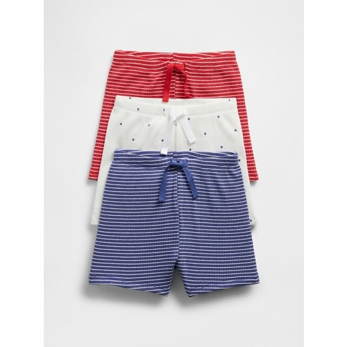Baby First Favorites TinyRib Pull-On Shorts (3-Pack)
