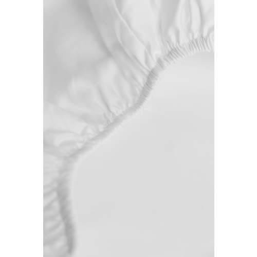 Signature Luxe Sateen Crib Sheet in White