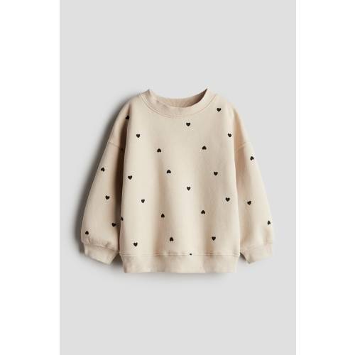 BRUSHED-INSIDE SWEATSHIRT