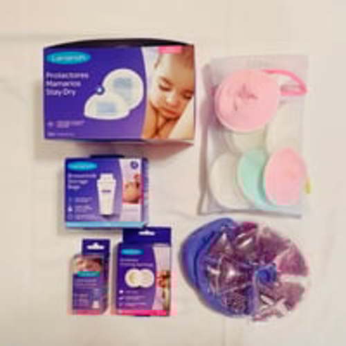 Breastfeeding Pumping Supplies Bundle: Nursing Pads Milk Storage Bags