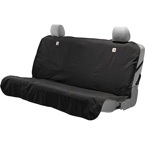 Carhartt Quick-Fit Nylon Duck Seat Protector, Durable Pet Seat Cover, Bucket Seat & Bench Seat Throws