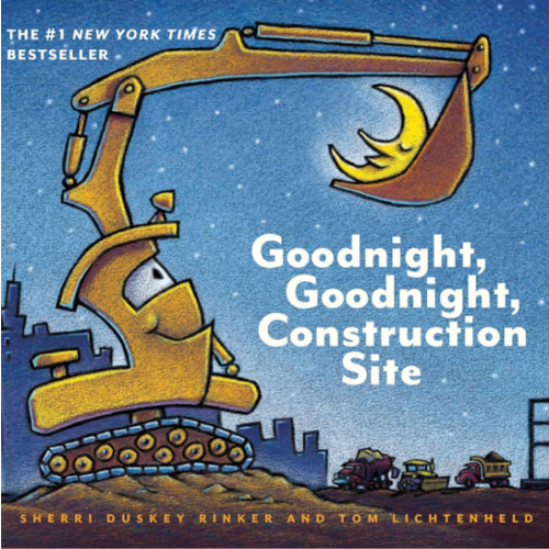 Goodnight, Goodnight Construction Site (Board Book for Toddlers, Children's Board Book)
